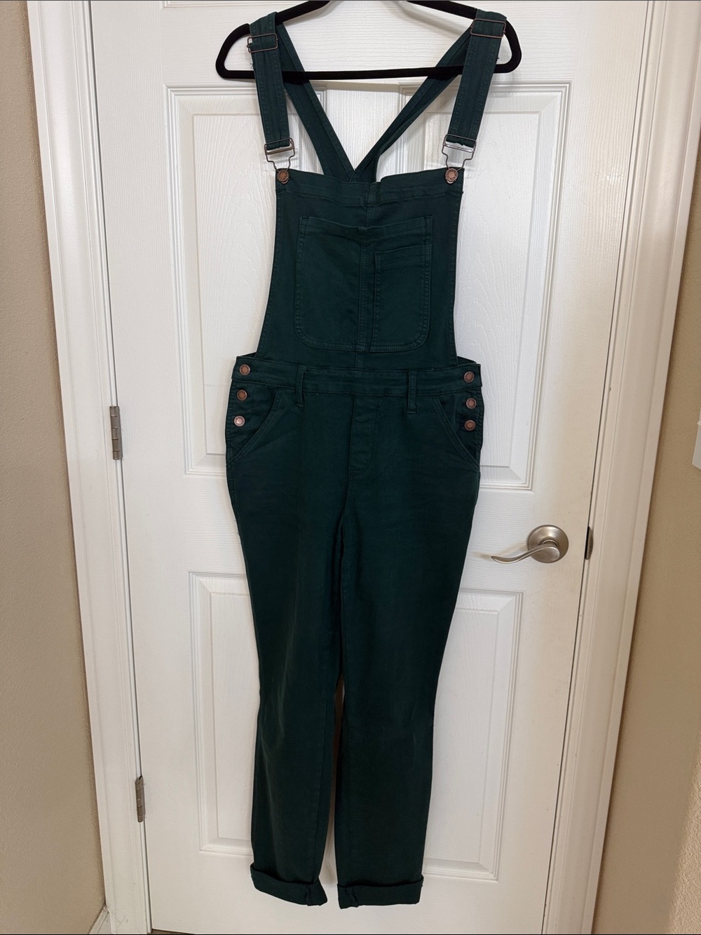 Judy Blue Deep Green Denim Overalls